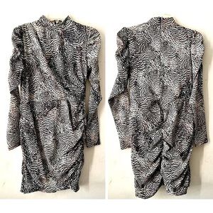 H&M Draped Mini Dress with Ruching